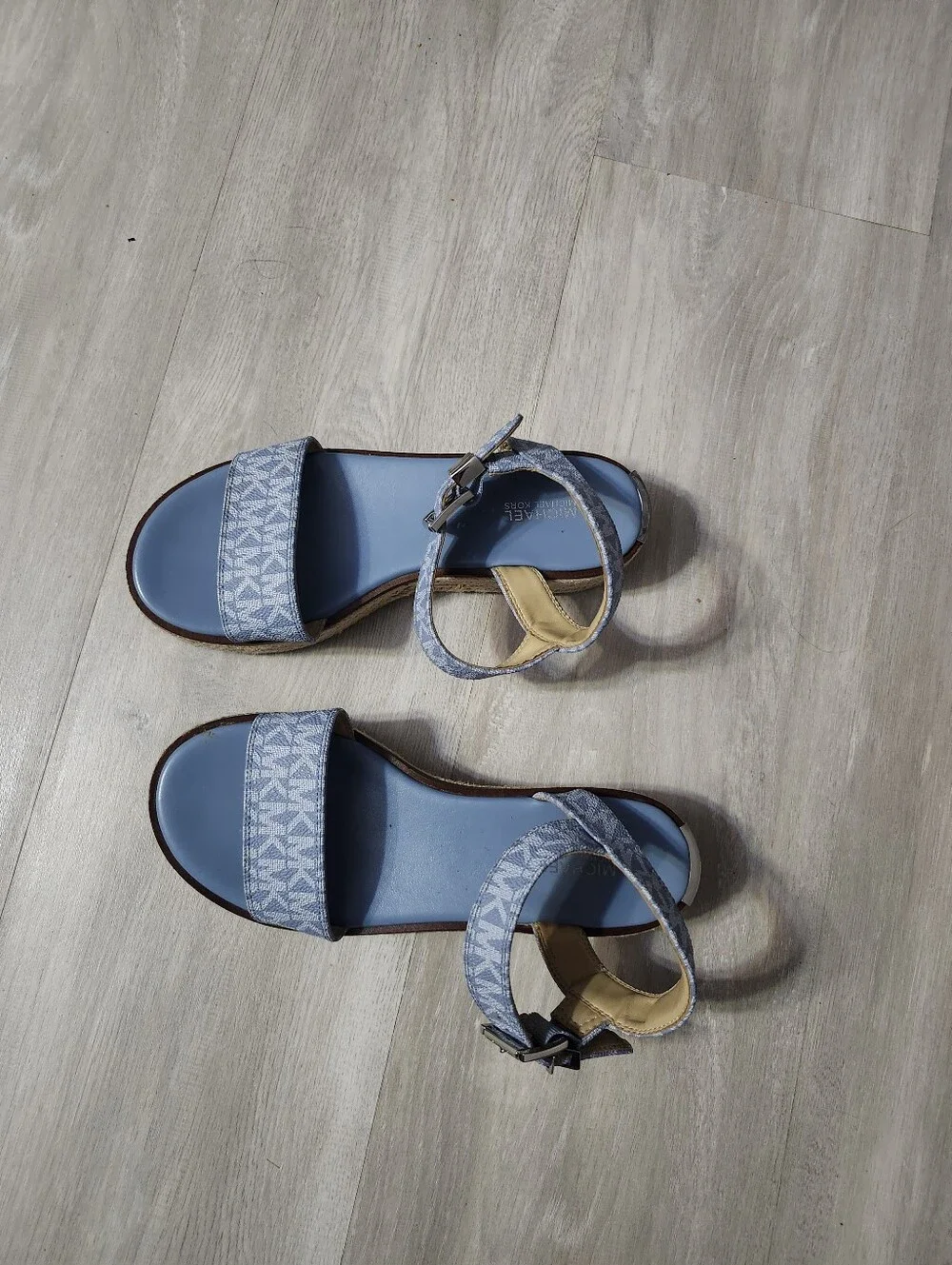 Michael Kors Richie Espadrille Platform Wedge Sandals